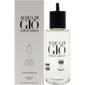 Giorgio Armani Acqua Di Giò Eau De Parfum Ricarica 150ml - Freschezza Marina con Mandarino Verde e Note Aromatiche