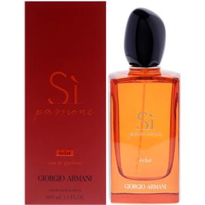 Giorgio Armani Sì Passione Éclat Eau de Parfum 100ml - Fragranza Floreale-Fruttata con Ribes Nero e Rosa