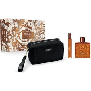 Versace Eros Najim Cofanetto Regalo Uomo con Parfum 100 ml e Travel Spray 10 ml