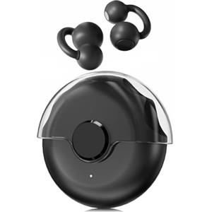 Caijin Cuffie Bluetooth Open-Ear con Clip Auricolari Bluetooth 5.4 Sport Auricolari Wireless Stereo HiFi con 2 Microfoni ENC 56h Autonomia Custodia di ricarica rotante a 360° per iOS Android