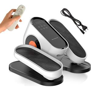 Mobiclinic®, Ellittica Elettrico, Modalità Manuale e Automatica, Display LED, Telecomando, 10 Velocità, Pedalata Bidirezionale, Silenziosa, Antiscivolo, Casa e Ufficio, Mobidal