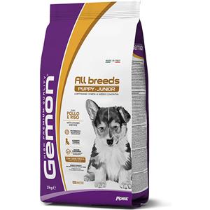 Gemon Crocchette per Cani Cuccioli All Breeds con Pollo e Riso - 3 Kg