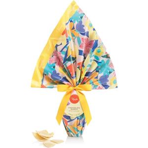 Venchi - Uovo di Cioccolato Bianco Collezione Pasqua Venchi Teresa Rego, 220 Gr, Senza Glutine, Con Sorpresa, Idea Regalo