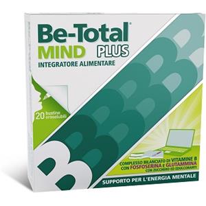 BE-TOTAL BETOTAL MIND 20bustine Integratore per contrastare stanchezza e affaticamento mentale - BE-TOTAL - 931079065