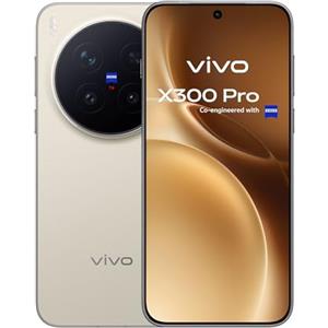 vivo X300 Pro 5G Smartphone 16GB+512GB, Fotocamera ZEISS APO 200MP Zoom 3.7x, Dimensity 9500, AMOLED 6,78" 120Hz, Batteria 5440mAh Ricarica 90W, IP68/IP69, Dual SIM+eSIM, Android 16