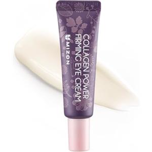 MIZON [Mizon] Crema Power Firming al Collagene per il Contorno Occhi (10ml) Collagene Marino, Anti Rughe, Elastina Booster, Idratante, Acido Ialuronico, Elasticità (Collagen Power Firming Eye Cream)