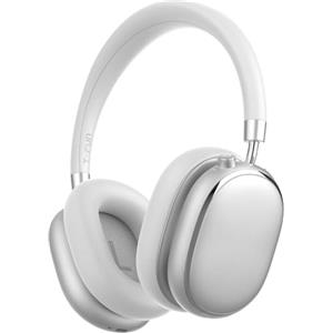 FOFUN NC95 Cuffie Wireless Over-Ear Bluetooth 6.0, Cancellazione Attiva del Rumore,Controllo a Manopola, 120 ore di Riproduzione,Controllo Tramite App,Vestibilità Comoda (Argento)