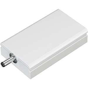 ledscom.de Controller Smart Home WLAN per sistema plug-in ATOM, bianco, compatibile con Alexa, con interruttore