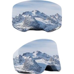 BNOYONERAS Copri Maschere da Sci Portabilità Protezione per Maschera da Sci, in Microfibra Protezione da Graffi, Antigraffio, Eustodia Protettiva per Occhiali da Sci in Morbida Microfibra