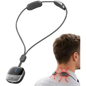 Generico Massaggiatore Per Il Collo | Massaggiatore Riscaldante per Cervicale con 3 Modalità - Dispositivo Elettrico Per Rilassamento Profondo - Per Casa, Ufficio, Fitness, Indoor, Guida, Infermeria, Pendolari