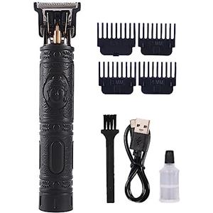 Generic Tagliacapelli da uomo Professionale Cordless Trimmer Grooming Kit Strumento di Taglio Potente Motore Ricaricabile Lunga Durata Portatile Design Ergonomico Testa di Taglio Staccabile