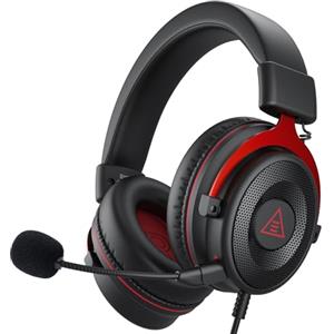 EKSA Cuffie Gaming, Cuffie da Gaming Filo Stereo con Microfono, Jack da 3,5 mm, Driver Dinamici da 50 mm Cuscinetti Isolanti, Controlli in Linea, per PC PS4 PS5 Nintendo Switch Xbox One Laptop Tablet