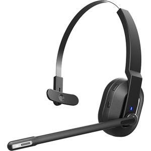 EKSA H5SE Cuffie Bluetooth Con Microfono, 45 Minuti Di Autonomia, Cuffie Wireless Per Pc Con Microfono Con Cancellazione Del Rumore Ai Per Ufficio/Smart Working