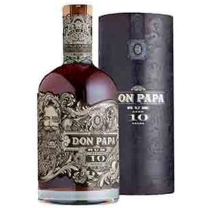 Don Papa Rhum Invecchiato 10 Anni Edizione Limitata, 40% Vol, 700ml, Quercia Americana, Note di Vaniglia e Frutta Tropicale