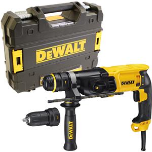 DeWalt D25134K-QS Tassellatore SDS-Plus 800W con Attacco Rapido e Valigetta TSTAK