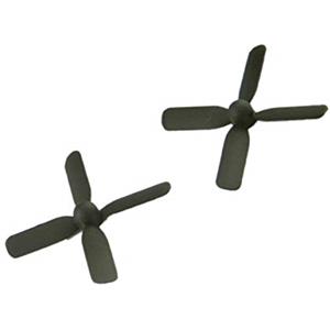 CHANCS RC Eliche 4-Blades (50x50mm, 0,7 mm di diametro) 4-Vane Multi-Rotor per il giocattolo aereo, aereo solare Kit 2PC