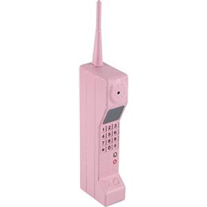 LIZEALUCKY Telefono cellulare antico modello retrò di telefono cellulare modello retrò di telefono cellulare ornamenti simulazione retrò adatta per oggetti di scena fotografici (Rosa)