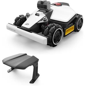 MAMMOTION LUBA mini AWD LiDAR 1500 Robot Tagliaerba Senza Filo Perimetrale, con 3D LiDAR + Vision, Consigliato per 1.500 m², Senza Antenna RTK, Mappatura Automatica, Modulo 4G, Fino all'80%