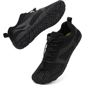 DimaiGlobal Scarpe Barefoot Minimaliste Uomo Donna Scarpe da Trail Running Outdoor e Indoor Antiscivolo Multisport Scarpe a Piedi Nudi Comode e Leggere Calzature da Escursionismo 42EU Fucsia