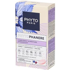 PHYTOPHANERE - Integratore Alimentare Effervescente per Forza, Crescita e Volume di Capelli e Unghie