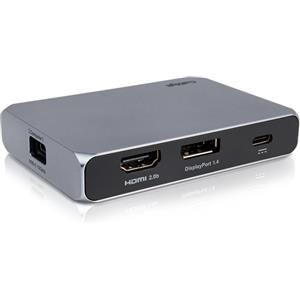 CalDigit USB-C SOHO Dock - Docking Station 10Gb/s, Fino a 4K 60Hz, HDMI 2.0b, DisplayPort 1.4, Ricarica Passante, Alimentazione 100W
