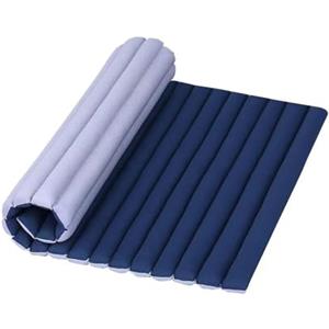 Generico Materasso Antidecubito per Anziani, Materasso a Pressione Alternata, Comodo Cuscino per Sedia a Rotelle, Materasso Anti-Ulcera per Persone Disabili Costrette a Letto,Marina Militare,60×70cm