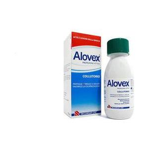 Alovex Collutorio Protezione Attiva 120ml - Efficace contro Afte e Lesioni Orali, Riduce il Dolore e Favorisce la Cicatrizzazione