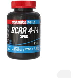 Pro Nutrition BCAA Sport 4:1:1 - Integratore con Aminoacidi Ramificati, Vitamina B6 e C, 200 Compresse, Vegan e NO OGM