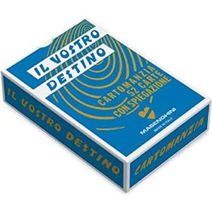Dal Negro - Il Vostro Destino Masenghini. Mazzo Tarocchi Tradizionale per Cartomanzia Completo e di Alta Qualità, per Principianti e Avanzati.