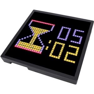 OPPWONG Schermo Pixel Art 32x32 LED, Cornice Digitale Pixel, con Controllo APP, Ideale per Sala Giochi, Scrivania e Decorazioni da Parete