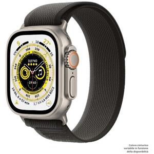 Apple Watch Ultra Ricondizionato - titanio-naturale - 49mm-in-titanio - ottimo - gps-cellular - cinturino-originale-incluso-colore-a-sorpresa