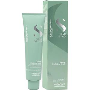 Alfaparf Semi di Lino Gentle Exfoliating Scrub 150ml - Scrub Esfoliante per Cute con Forfora, Texture Gel con Micro Granuli