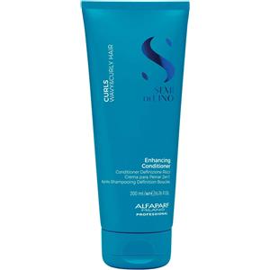 Alfaparf Milano Semi Di Lino Curls Enhancing Conditioner 200 ml - Balsamo Idratante per Capelli Ricci e Mossi