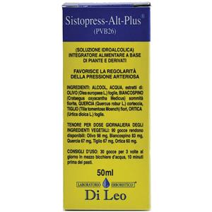 LABORATORIO ERBORISTICO DI LEO SISTOPRESS ALT PLUS PVB 26