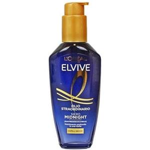 L'Oréal Paris Elvive Olio Straordinario Siero Midnight 100 ml - Nutrimento Intenso per Capelli Secchi con Olio di Camelia