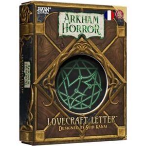 Asmodee - Horror A Arkham - Lovecraft Letter - Gioco di carte basato su Love Letter - Gioco di strategia e deduzione per adulti a partire dai 14 anni - da 2 a 6 giocatori - da 30 a 45 m - in francese