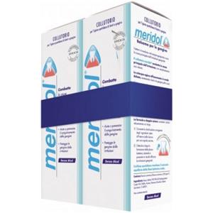 Colgate-Palmolive Meridol Collutorio Bipacco 2 x 400 ml - Protezione Gengive, Combatte Irritazione e Placca Batterica