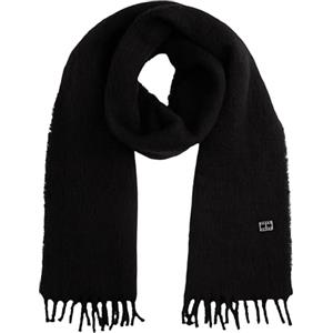 Tommy Jeans Donna Sciarpa Heritage Solid Morbida, Nero (Black), Taglia Unica