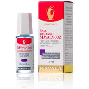 Mavala Base Traitante 002 - 10 ml, Protezione e Rinforzo per Unghie, Previene Ingiallimento e Raddoppia Durata Smalto