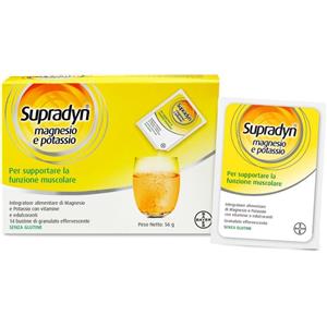Supradyn Bayer Supradyn Magnesio Potassio Senza Zucchero 14 Bustine 4 G