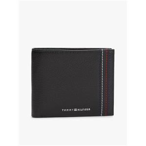 Tommy Hilfiger Adaptive Tommy Hilfiger TH Central CC & Coin Am0am14233, Portafoglio Bifold Uomo, Black (Black), One Size