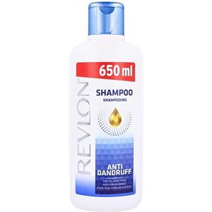 Revlon Shampoo antiforfora, chiarificante e idratante, tutti i tipi di capelli, flacone da 650 ml