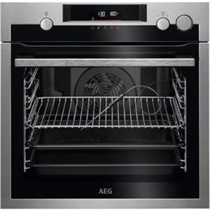 AEG BSE572360M Forno multifunzione, pulizia pirolitica, 9 funzioni + vapore, sonda termica, display tattile, 45 programmi automatici, anti-impronte, chiusura morbida, inox, A+, 72 litri