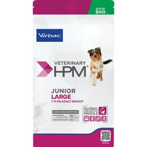 Virbac HPM Junior Large Dog 12 kg - Alimento per Cani Giovani di Taglia Grande