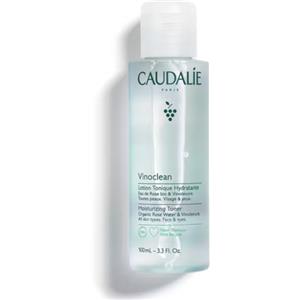 Caudalie Vinoclean Lozione Tonica Idratante 100ml - Rimuove trucco, tonifica e idrata con Vinolevure e acqua di rose bio