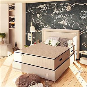 Baldiflex Emporio Materasso Matrimoniale in Memory Foam Buon Risveglio 160x190cm Alto 30cm, Memory Foam da 4 cm Trapuntato e Waterfoam da 24 cm