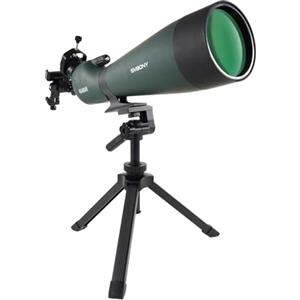 Svbony SV28 - Cannocchiale da 25-75 x 100 mm con treppiede, ampio campo visivo, immagini chiare e luminose, HD Bak4 FMC Spotter Scope con adattatore per smartphone, per tiro al bersaglio bird watching