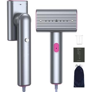 Kebnor Ferro da Stiro Verticale, 2 In 1 Stiratrice Verticale, Stira Camicie, Vaporizzatori da Viaggio 1200w, Stiratore Verticale da Portatile mit Serbatoio dell'Acqua da 70 ml e Misurino