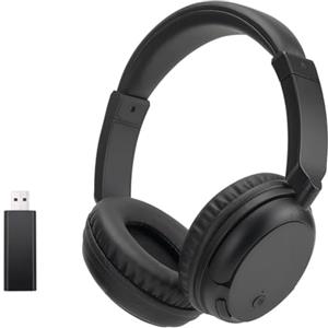 DEARBIRDER Cuffie Bluetooth Stereo Hifi Over-Ear Senza Fili, Leggere Con Bassi Profondi Per Viaggi in Ufficio, Nero