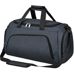 NUBILY Borsone Palestra Uomo Borsa Sportiva con Scomparto Scarpe Grande Impermeabile Borsone da Viaggio Borse per Donna 65L